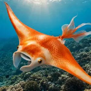 Goldfish + Manta ray